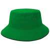 Lime Black Main Sandwich Brim Bucket Hats